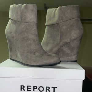 New Report booties size 8.5